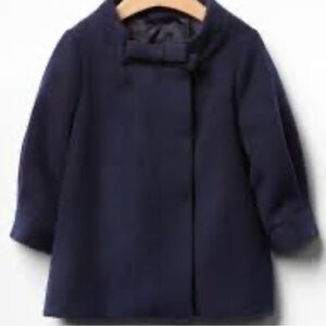 Baby Gap Bow shift coat